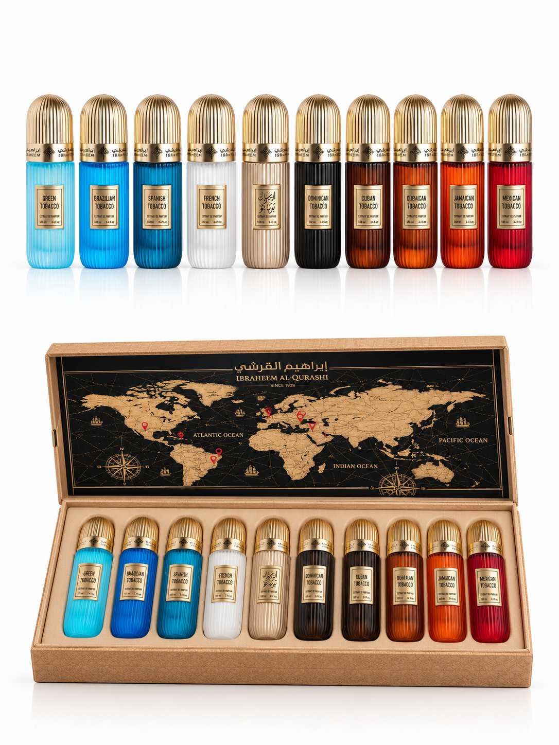 مجموعة التوباكو الفاخرة - إبراق | 9×20ml